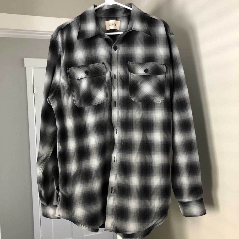 ORO plaid shirt